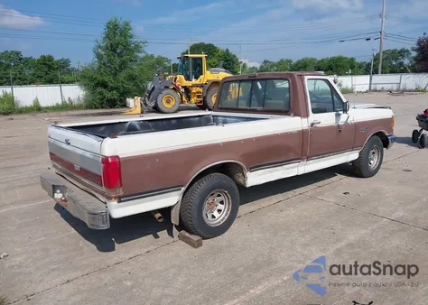1987 Ford F150 z USA, uszkodzony, nr VIN 1FTCF15N1HPB21158